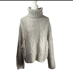 Knitted Turtle Neck Sweater